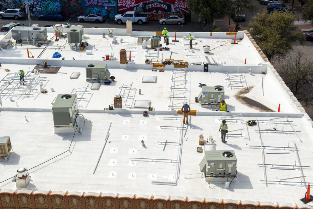 Commercial Roof Recover Overlay — commercial roofing