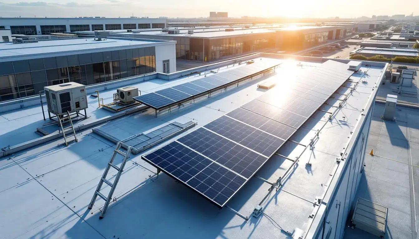 Industrial Flex Space Roofing — commercial roofing