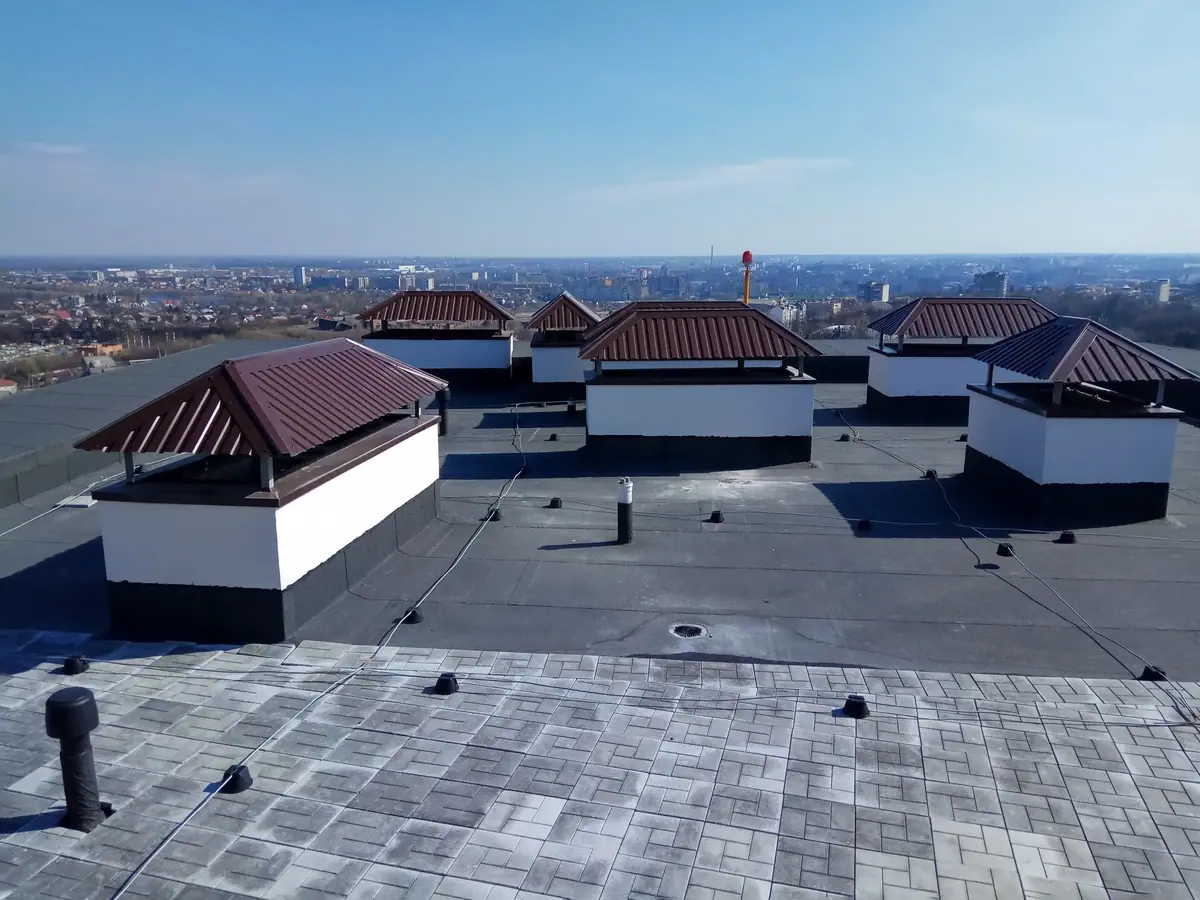 Office Complex Roofing — commercial roofing