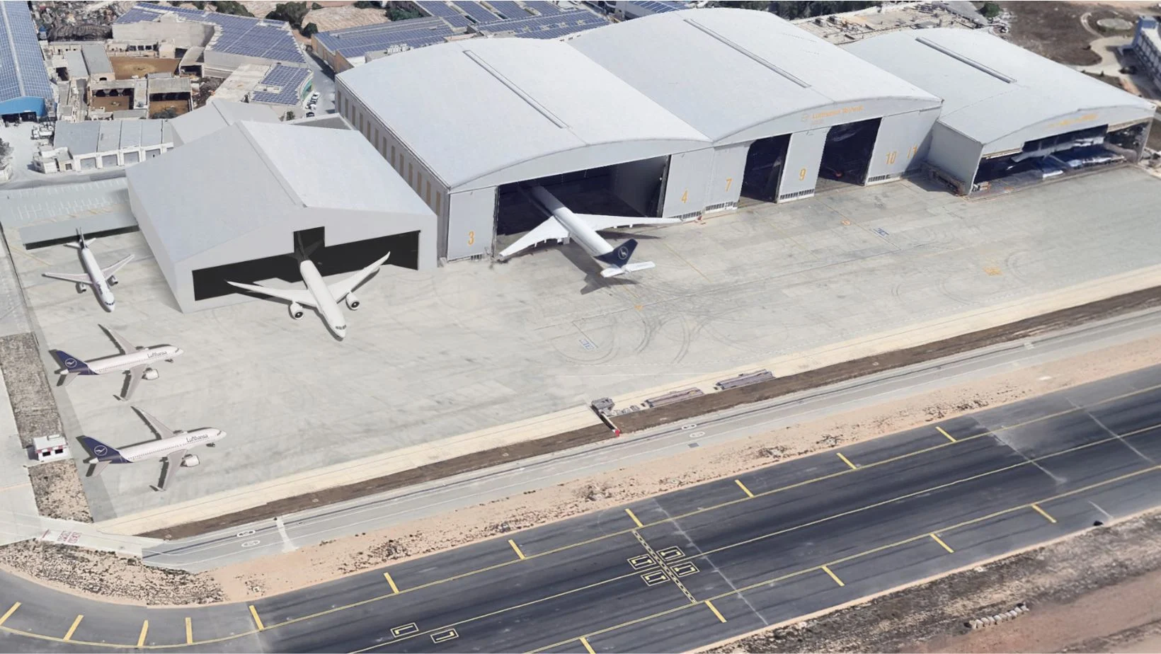 Airport And Transportation Roofing — commercial roofing