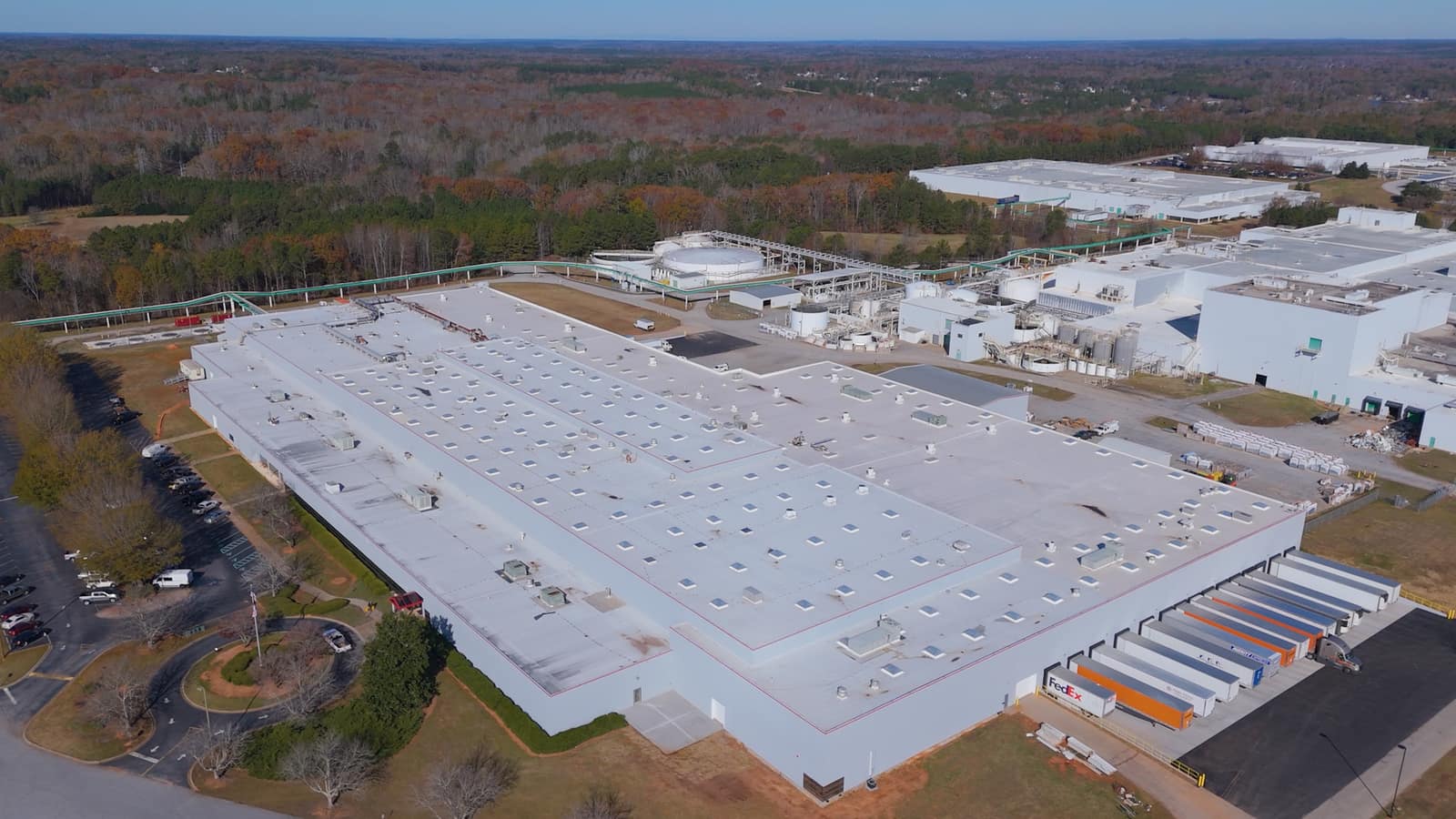 Distribution Center Roofing — commercial roofing