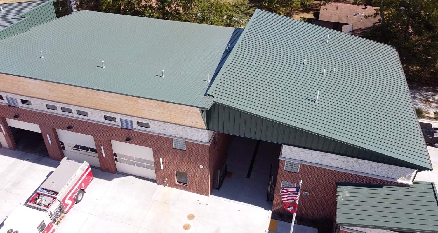 Fire Station Roofing — commercial roofing