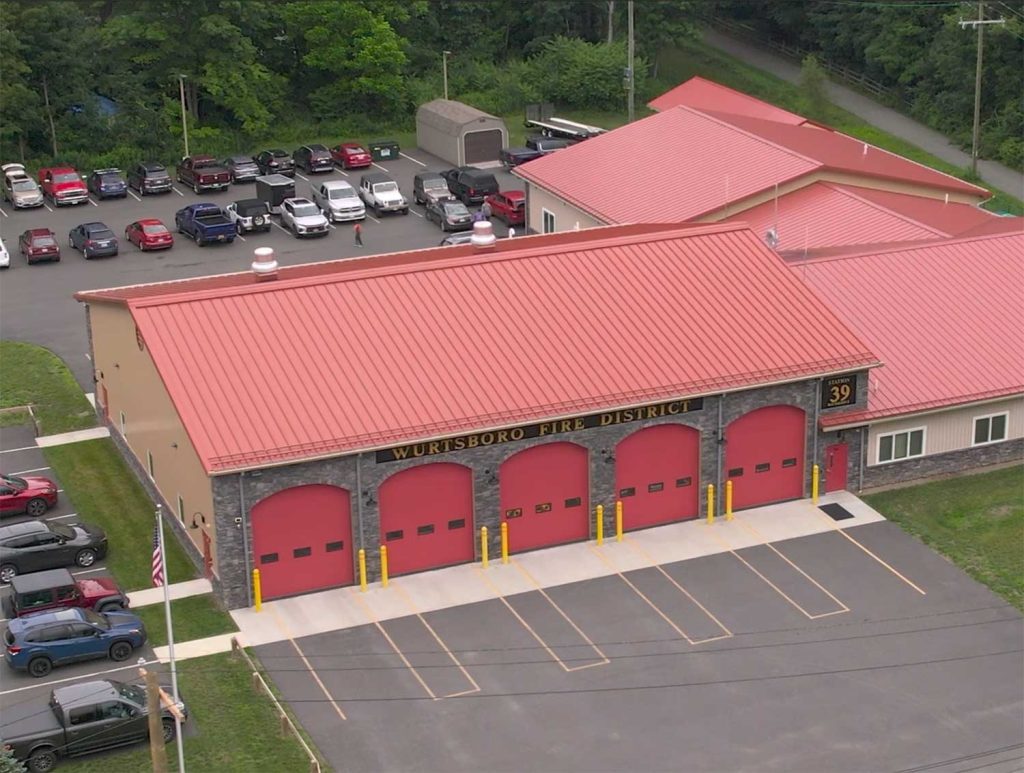 Fire Station Roofing — commercial roofing