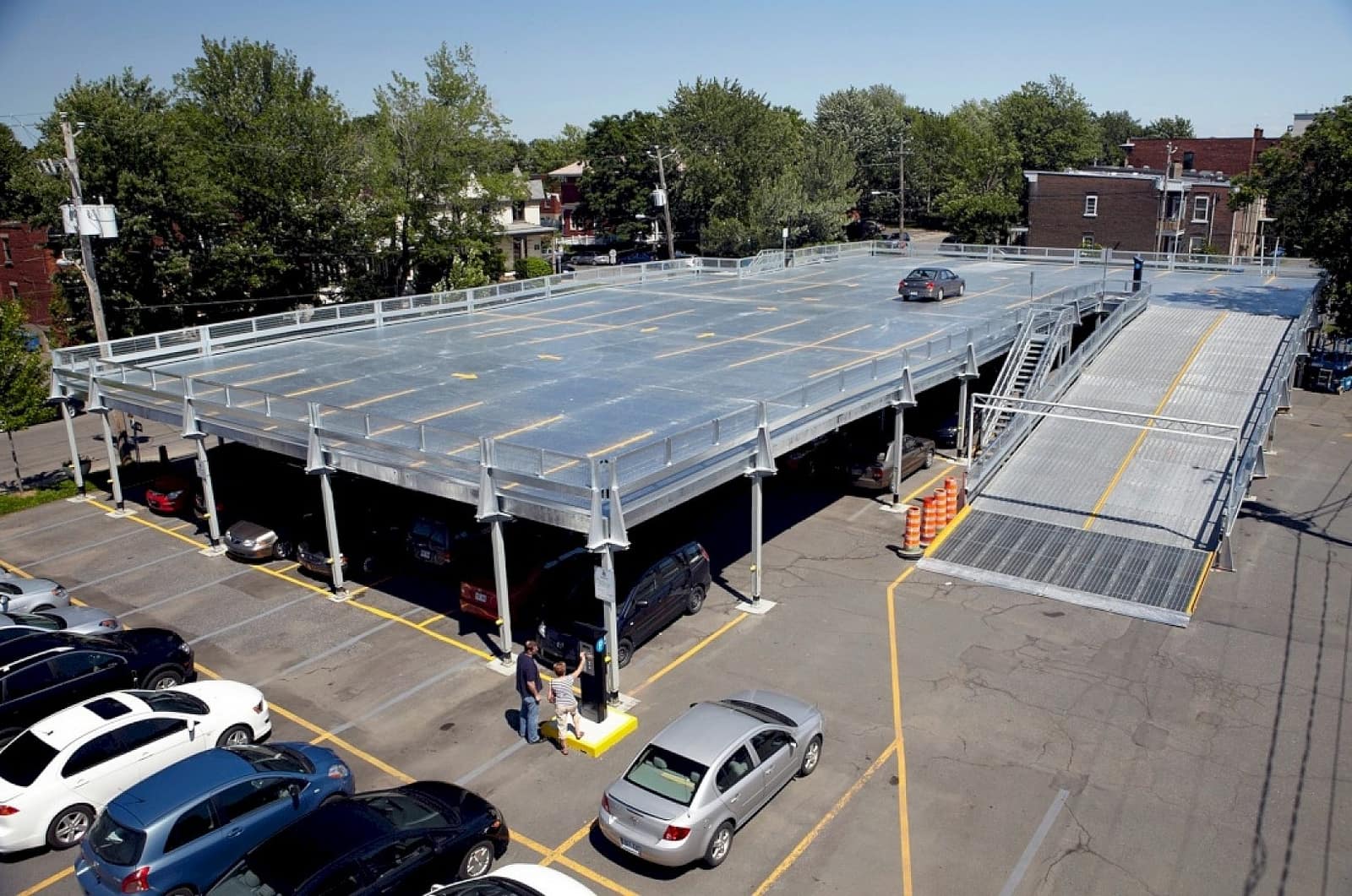 Parking Structure Roofing — commercial roofing