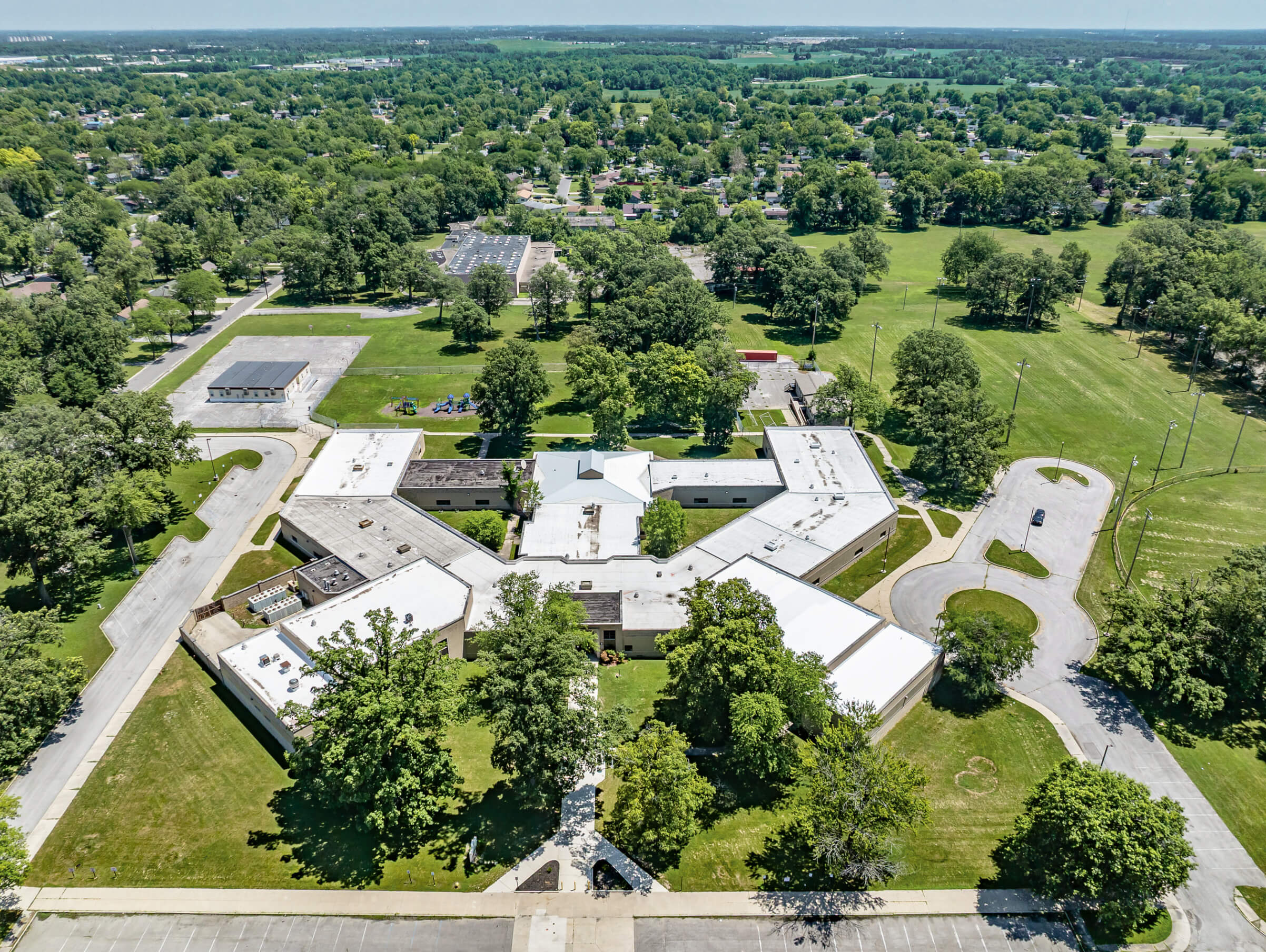 School Roofing — commercial roofing