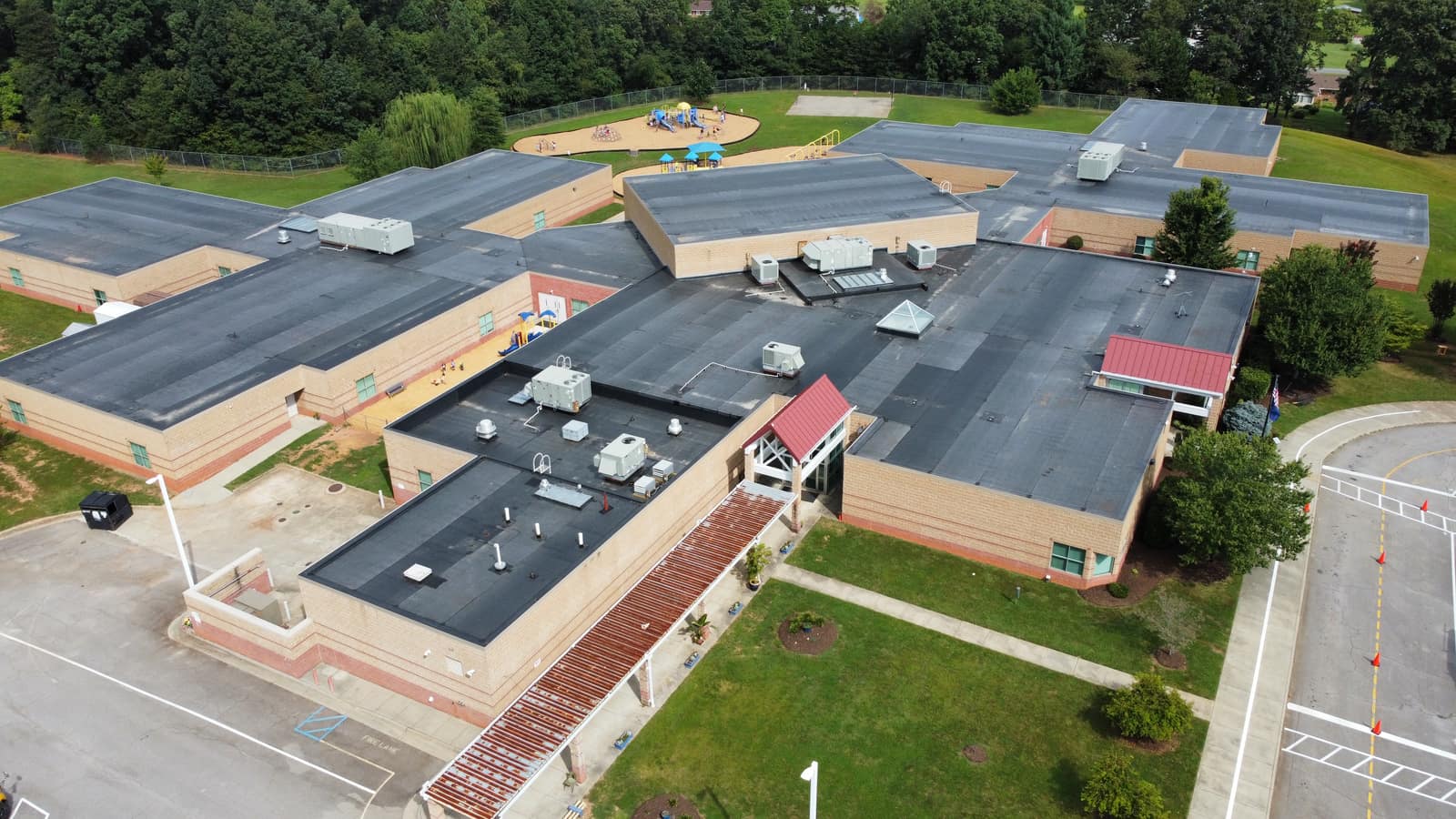 School Roofing — commercial roofing